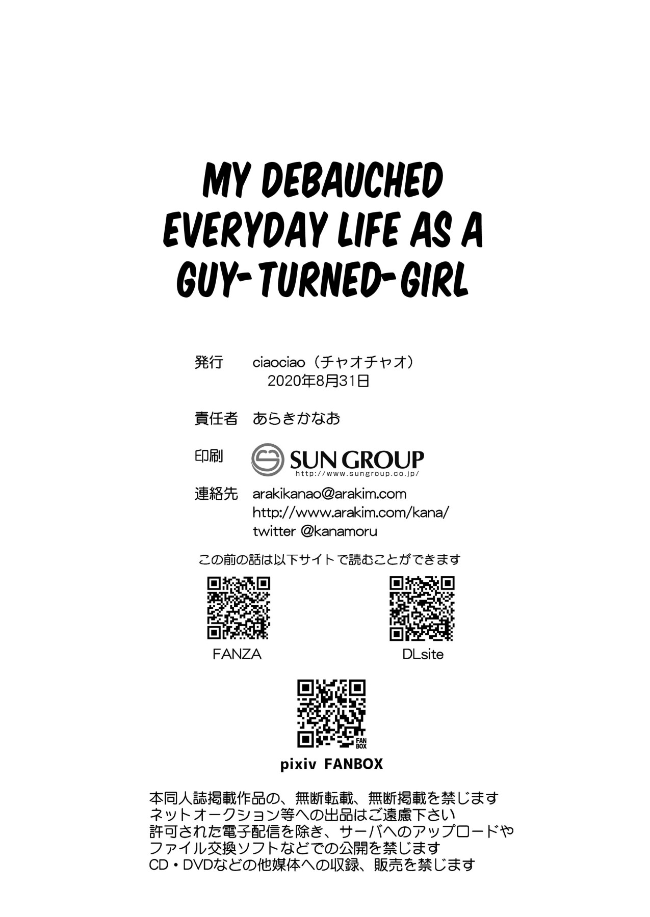 Hentai Manga Comic-My Debauched Everyday Life as a Guy-Turned-Girl-Read-36